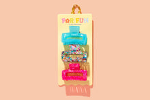 Load image into Gallery viewer, For Fun - Colorful Confetti Claw Clip Trio