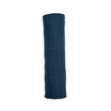 Load image into Gallery viewer, Deluxe Bamboo Swaddle - Navy