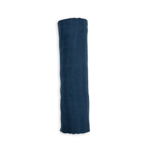 Deluxe Bamboo Swaddle - Navy