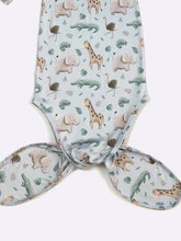 Load image into Gallery viewer, Zoological Baby Knotted Gown