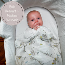 Load image into Gallery viewer, SomeBunny Loves You Baby Easter Swaddle Blanket