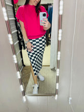 Load image into Gallery viewer, Jilly Checkered Skirt