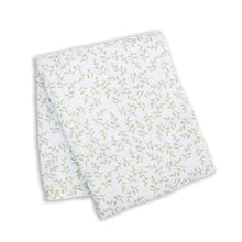 Load image into Gallery viewer, Muslin Cotton Swaddle Blanket - Large - Greenery