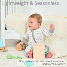 Load image into Gallery viewer, Child Of God Baby Bamboo Pajamas, 2-Way Zipper Baby Romper