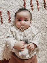 Load image into Gallery viewer, Bitzy Pal Natural Rubber Pacifier &amp; Plush