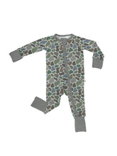 Load image into Gallery viewer, Pebble Camo - Zip Convertible PJs