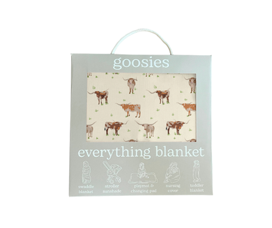 Longhorn Cows - Everything Blanket