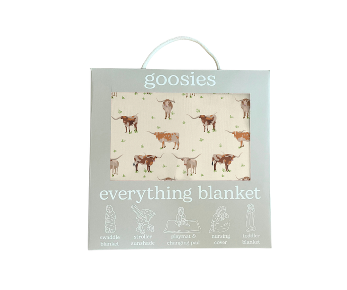 Longhorn Cows - Everything Blanket