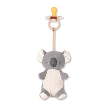 Load image into Gallery viewer, Bitzy Pal Natural Rubber Pacifier &amp; Plush
