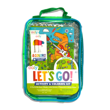 Load image into Gallery viewer, Let&#39;s Go!: Activity &amp; Coloring Kit - Robo Dinos