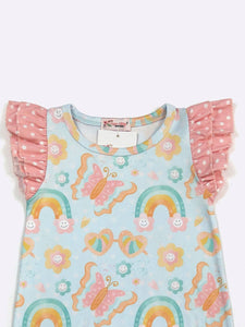 Summer Sky Baby Romper
