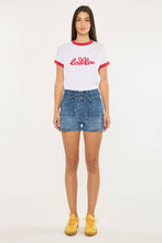 Load image into Gallery viewer, PAPER BAG DENIM SHORTS