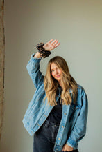 Load image into Gallery viewer, Fierce Chunky Cheetah Jumbo Scrunchie