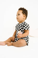 Load image into Gallery viewer, Black Checkered Pocket Set