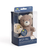 Load image into Gallery viewer, Bitzy Pal Natural Rubber Pacifier &amp; Plush