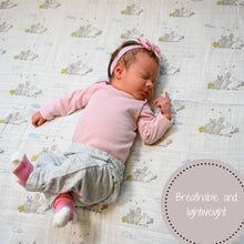 Load image into Gallery viewer, SomeBunny Loves You Baby Easter Swaddle Blanket