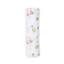 Load image into Gallery viewer, Classic Muslin Swaddle - Golf