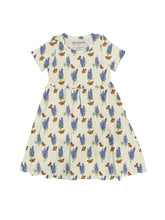Load image into Gallery viewer, Texas Bluebonnets - Short Sleeve Pocket Dress