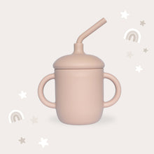 Load image into Gallery viewer, Sippy Cup with Straw, Spill-Proof &amp; Anti-Stain - Caramel
