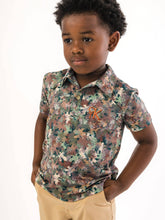 Load image into Gallery viewer, Boys Classic Camo Knit Short Sleeve Performance Polo
