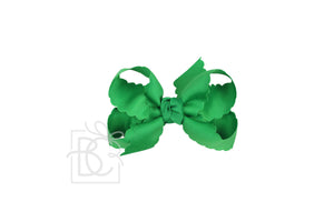 SCALLOPED EDGE BOW