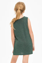 Load image into Gallery viewer, Waffle Knit Sleeveless Top and Biker Shorts Set