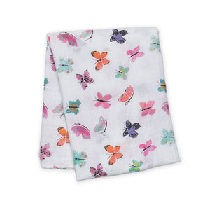 Classic Muslin Swaddle - Butterflies
