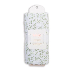 Muslin Cotton Swaddle Blanket - Large - Greenery
