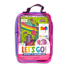 Load image into Gallery viewer, Let's Go!: Activity &amp; Coloring Kit - Unicorn Candy Town