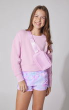 Load image into Gallery viewer, Girls Zuri Everyday Pullover, Woven Short, Fanny Bag Set
