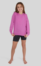 Load image into Gallery viewer, Girls Crew Sweatshirt, Basic Short, Fanny Bag - 3 PCS Set