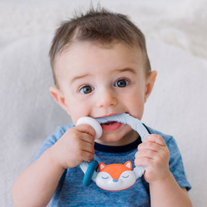 Highland Silicone Teether Rattles