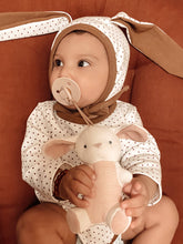 Load image into Gallery viewer, Bitzy Pal Natural Rubber Pacifier &amp; Plush