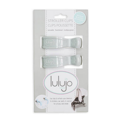 2-Pack Stroller Clips - Grey