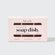 Load image into Gallery viewer, Self-draining Soap Dish - Terracotta