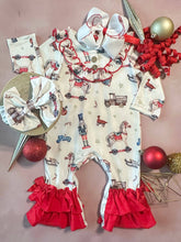 Load image into Gallery viewer, A Very Vintage Christmas Infant Girl&#39;s Onesie