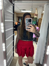 Load image into Gallery viewer, Rhinestone Studded Long Sleeve