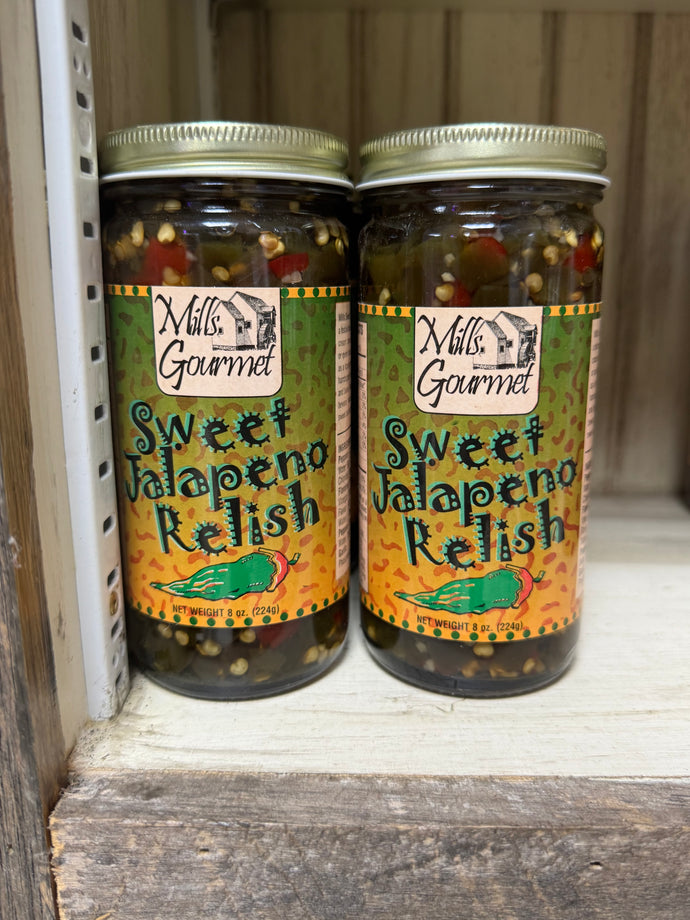 Sweet Jalapeno Relish 8oz
