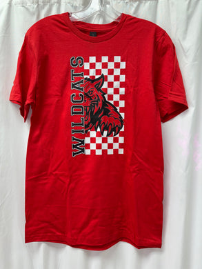 Wildcats Checkered Tee