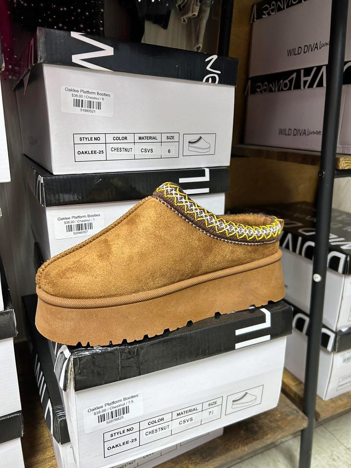 Oaklee Platform Booties