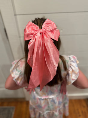 Satin Oversized French Hair Bows