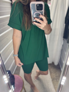 Drop It Like It's Hot Set - Dark Green