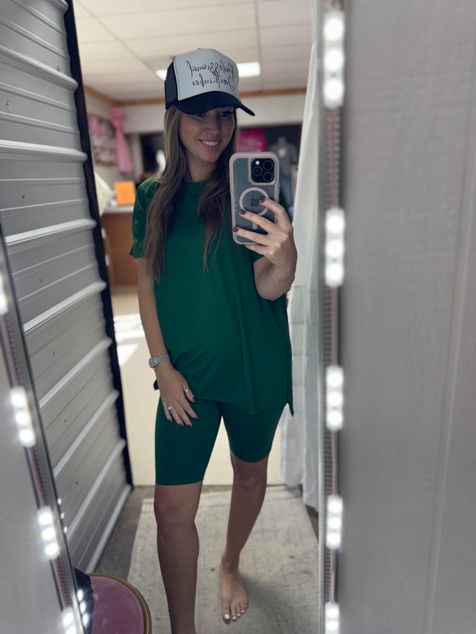 Drop It Like It's Hot Set - Dark Green