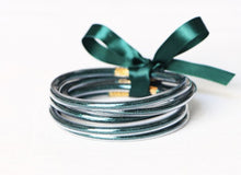 Load image into Gallery viewer, Glitter Jelly Tube Bangles