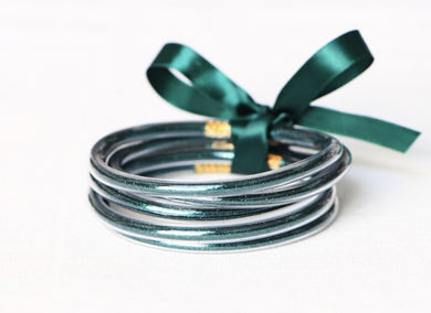 Glitter Jelly Tube Bangles