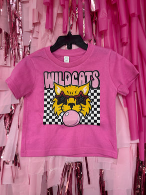 Pink Bubblegum Wildcats Tee