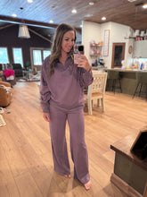 Load image into Gallery viewer, Scuba Collared Pullover Set