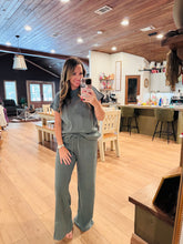 Load image into Gallery viewer, Ribbed Pants Set