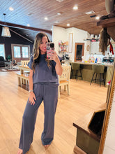 Load image into Gallery viewer, Ribbed Pants Set