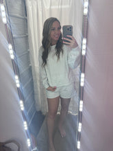 Load image into Gallery viewer, Ribbon Embroidered Sweatshirt Cozy Lounge Top